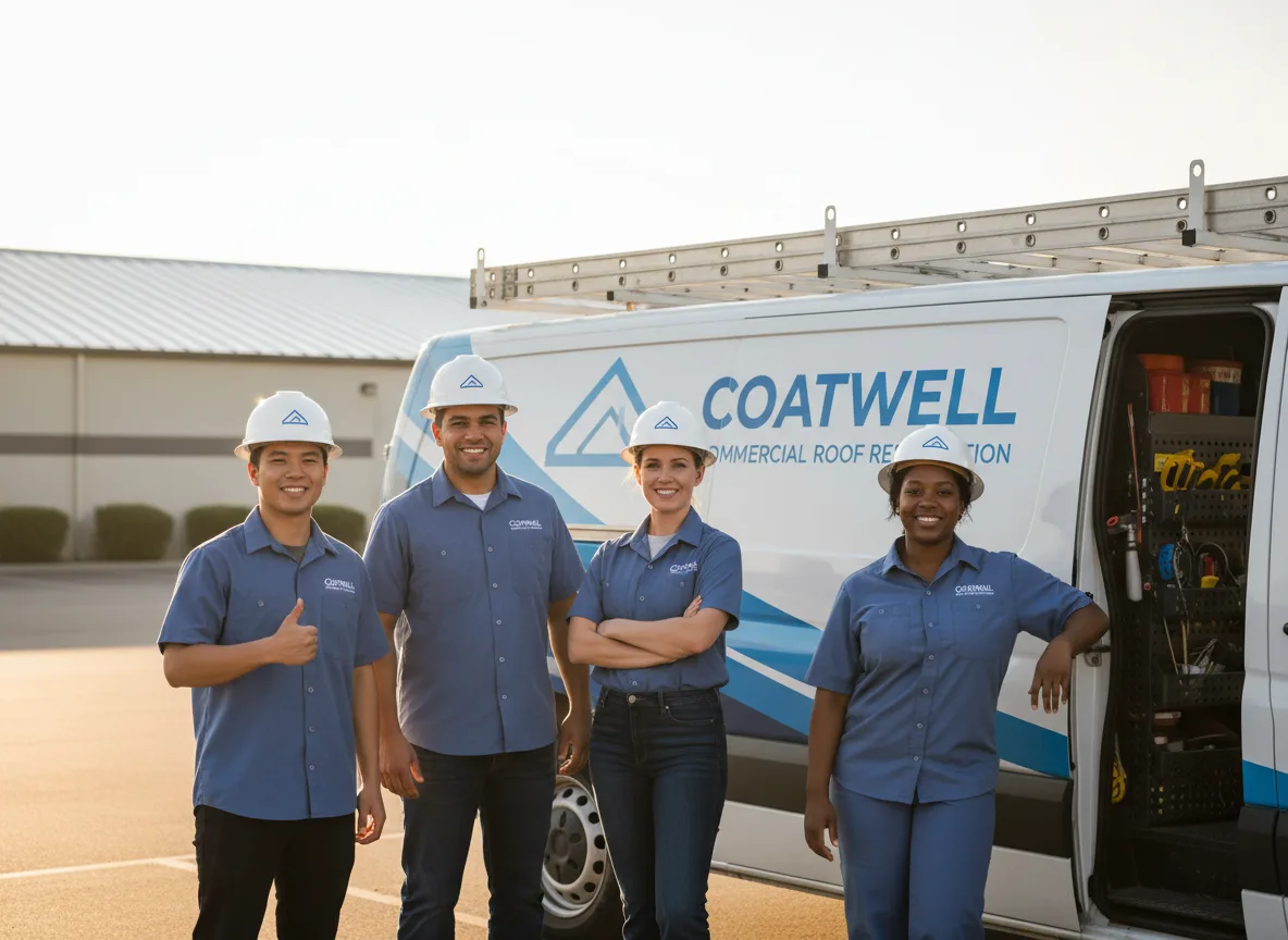 Commercial roof coating company in Vermontville, MI